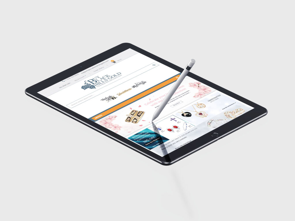 Buy Black Hills Gold - A Contemprory and Niche Designer Goldwear Brand - Magento Website Design and Development - A Complete ECommerce Experience with Features and Functionalities - Payment Checkout Gatewat Subscriptions